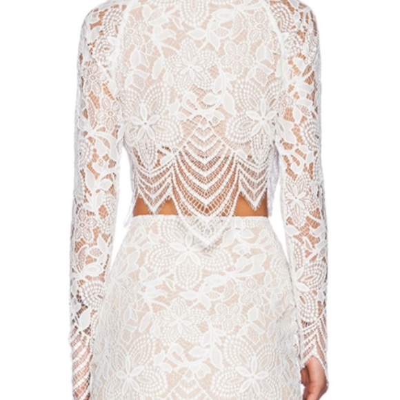 For Love And Lemons Guava Crop Top (M) - Picture 4 of 7